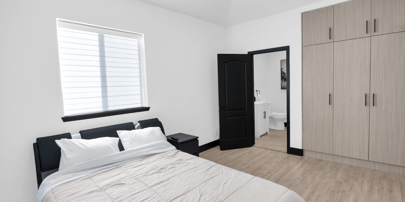 A peaceful bedroom at Uplift Recovery Center